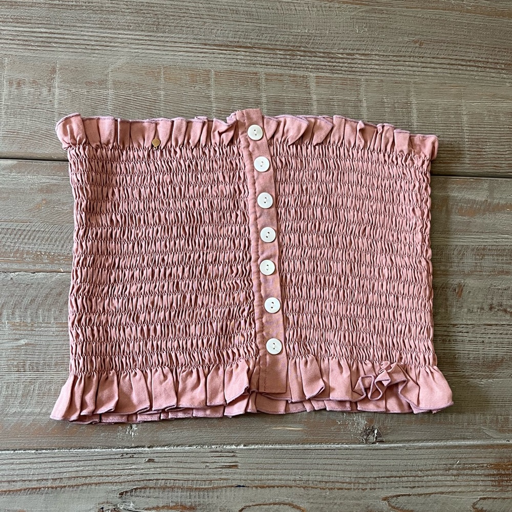 Dusty Rose Tube Top